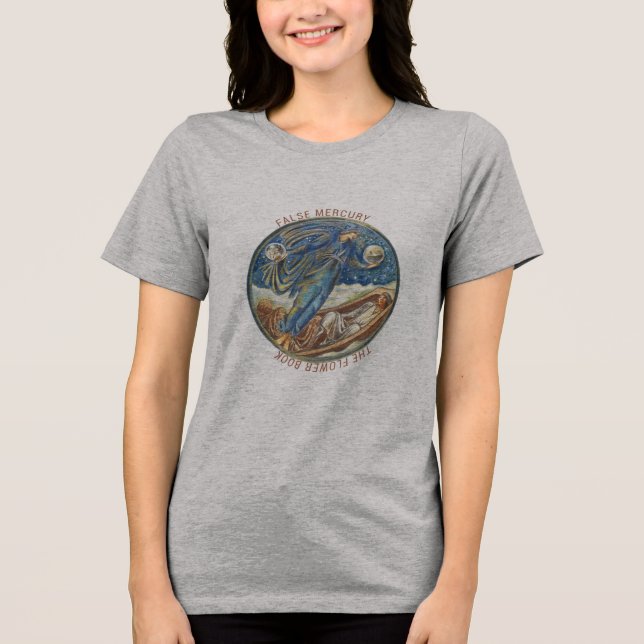 Klassisk konst remastrad Mercury Vintage T Shirt (Framsida)