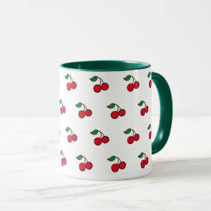 Klassisk körsbärskaffe kopp