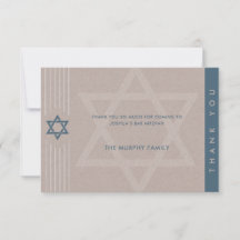 Klassisk Kraft Pub Mitzvah - tackkort