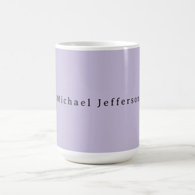 Klassisk Kreativ Trendig Pastellfärg Minimalistisk Kaffemugg (Center)