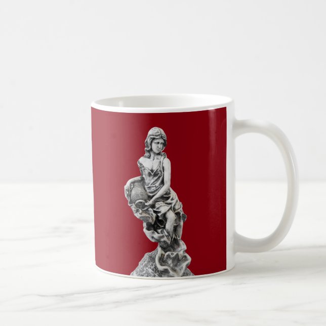 Klassisk kvinnlig staty kaffemugg (Höger)