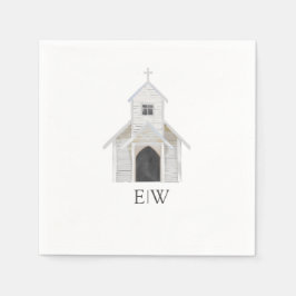 Klassisk kyrka Napkins Pappersservett