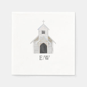 Klassisk kyrka Napkins Pappersservett