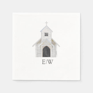 Klassisk kyrka Napkins Pappersservett