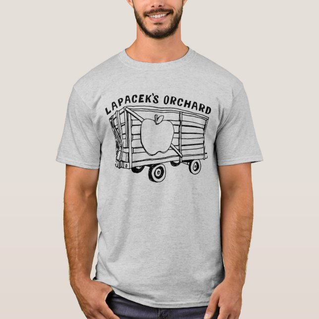 Klassisk Lapacek's Orchard T-shirt (Framsida)