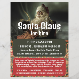 Klassisk läsare, Jultomten-mottagare Reklamblad