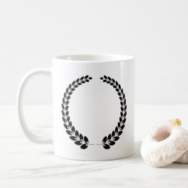 Klassisk Laurel-utandningsefterfall och -framgånga Kaffemugg