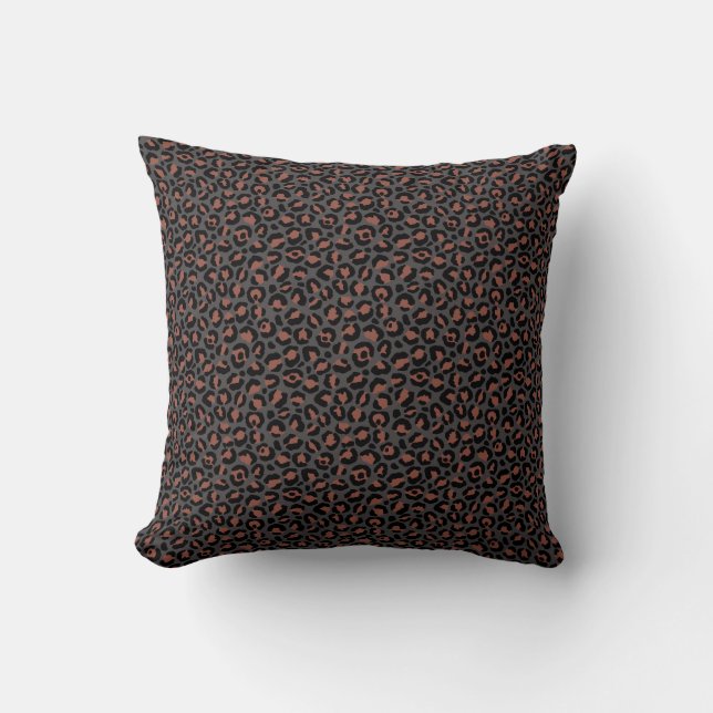 Klassisk Leopard Series Design 2 Kudde (Framsida)