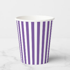 Klassisk Lila och vitt Lodrät stripe