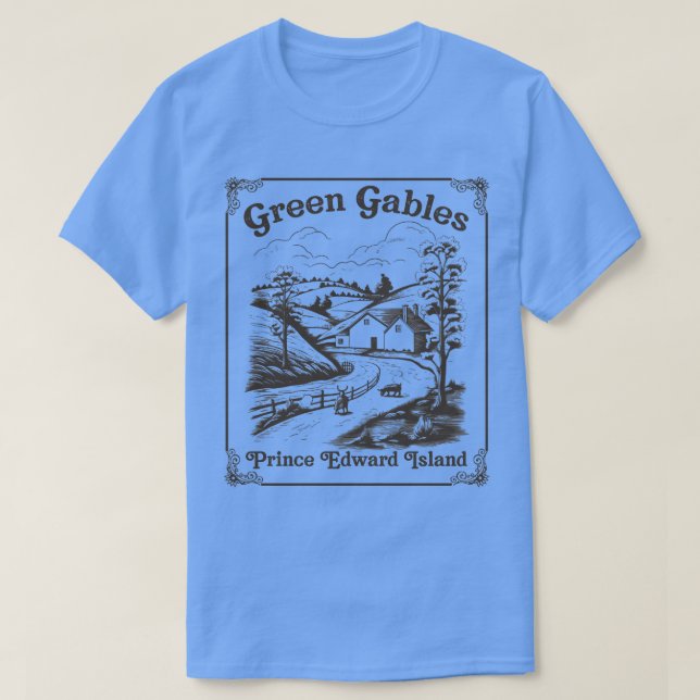 Klassisk litteratur, gablar, bokad, 5 t shirt (Design framsida)