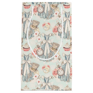 Klassisk ljusblå Vintage Alice i Wonderland