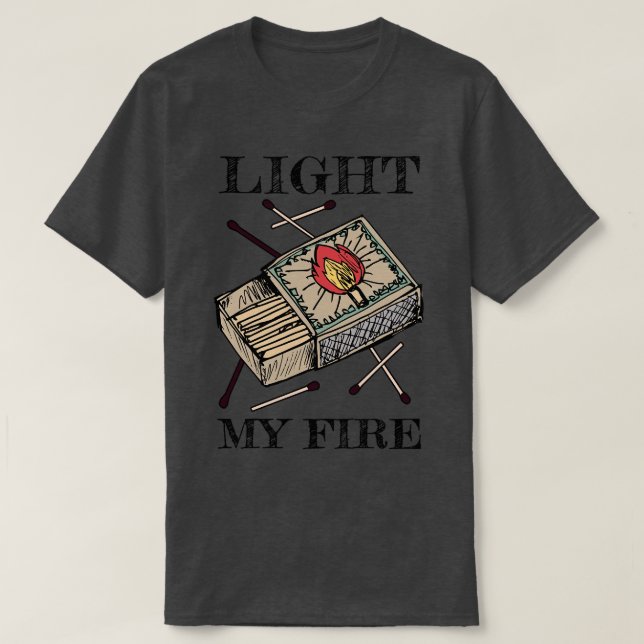Klassisk ljusmatchningsruta t shirt (Design framsida)