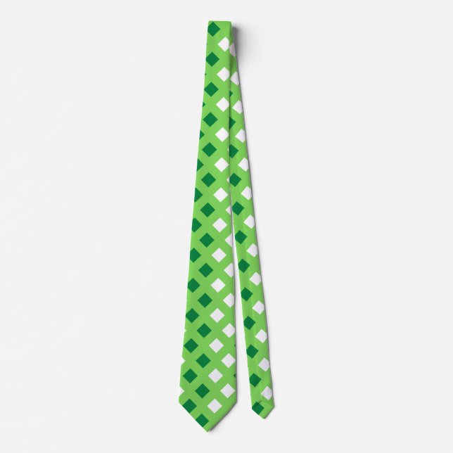 Klassisk Ljust grönt Play Unisex Neck Tie Slips (Framsida)