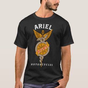 Klassisk Logotyp av gamla Ariel-motorcyklar efter  T Shirt