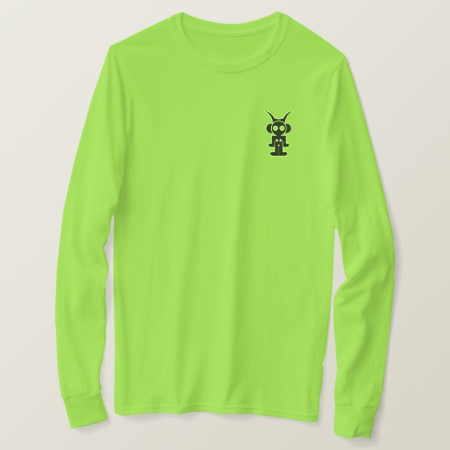 klassisk logotyp BLACK-SKRIV UT T Shirt (Design framsida)