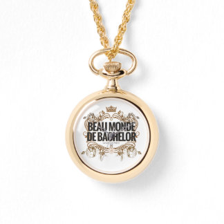Klassisk Logotyp Watch: Beau Monde De Bachelor Armbandsur