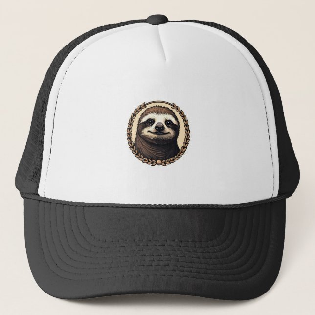 Klassisk Loths Gravyr Natur T-Shirt (1) Keps (Framsida)