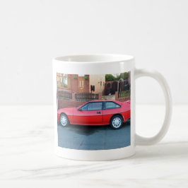 Klassisk Lotus Eclat sportbil Kaffemugg