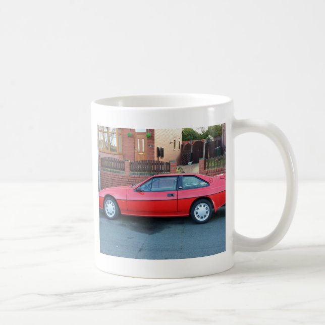 Klassisk Lotus Eclat sportbil Kaffemugg (Höger)