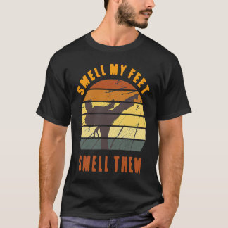 Klassisk Lukt Min Fötter Luktar På Dem Karate Kamp T Shirt