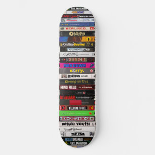 Klassisk målning på Skateboard VHS-band