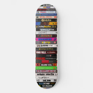 Klassisk målning på Skateboard VHS-band