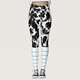 Klassisk marble Composition Bok School Costume Leg Leggings