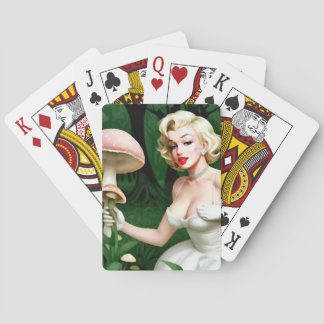 Klassisk Marilyn Monroe Svampälskare Casinokort