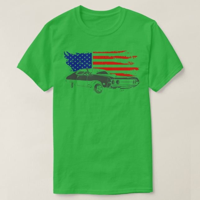 Klassisk med USA grunge T Shirt (Design framsida)