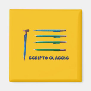 Klassisk mekanisk skriptpenna magnet