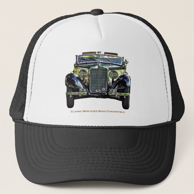 Klassisk Mercedes Benz Cabriolet Keps (Framsida)