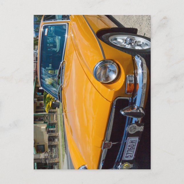 Klassisk MGB GT-roadster Vykort (Framsida)