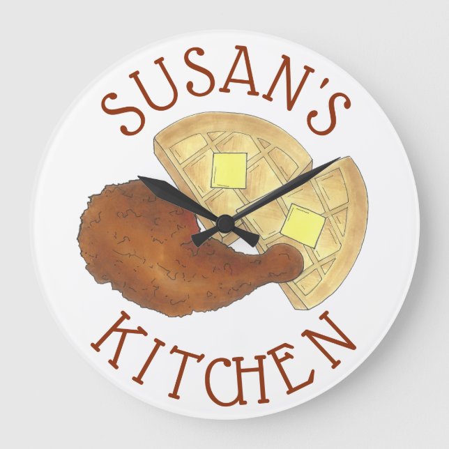 Klassisk Middag av solljabönor, kycklingar och våf Stor Klocka (Framsida)