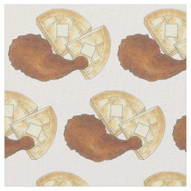 Klassisk Middag av solljabönor, kycklingar och våf Tyg (Närbild)