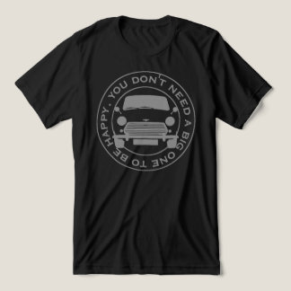 Klassisk Mini-bil original 1960-tals slogan. T Shirt