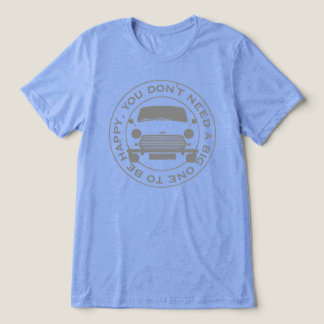 Klassisk Mini-bil original slogan från 1960-talet. T Shirt