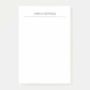 Klassisk minimal Professionell normal Post-it Block