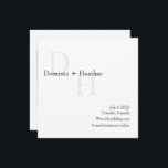 KLASSISK-minimalistisk benägenhet med foto Spara Datumet<br><div class="desc">Made åt dig!</div>