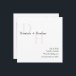 KLASSISK-minimalistisk benägenhet med foto Spara Datumet<br><div class="desc">Made åt dig!</div>