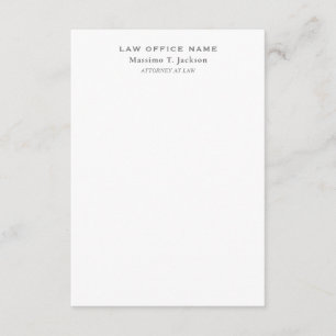 Klassisk minimalistisk enkel svart vit tilläggskort