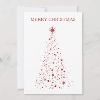 Klassisk minimalistisk Gnistra Julgran Julkort