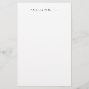 Klassisk minimalistisk Professionell, enkelt Lägg  Brevpapper