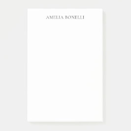 Klassisk minimalistisk Professionell, enkelt Lägg  Post-it Block