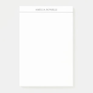 Klassisk minimalistisk Professionell Post-it Block