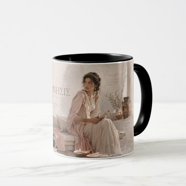 Klassisk minnesmuggdesign mugg (Framsida höger)