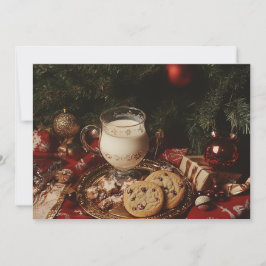 Klassisk mjölk och kakor  inbjudningar