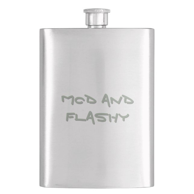Klassisk mod- och Flash-kolv Fickplunta (Framsidan)