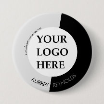 Klassisk modern Anpassningsbar, svart och vit Logo