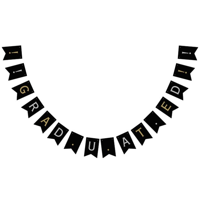 Klassisk modern gradering, Silver och Guld på svar Vimplar (Alla)