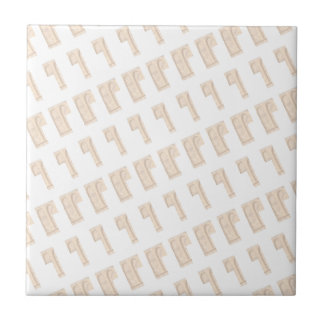 Klassisk modern keramisk beige och vit fyrkantig k kakelplatta